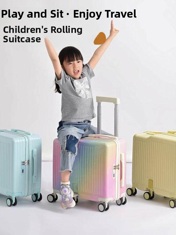Aluminum Frame Carry On Luggage - กระเป๋าเดินทางสำหรับเด็ก รุ่นใหม่ปี 2026 โครงอะลูมิเนียม กระเป๋าถือขึ้นเครื่อง สำหรับเด็กชายและเด็กหญิง