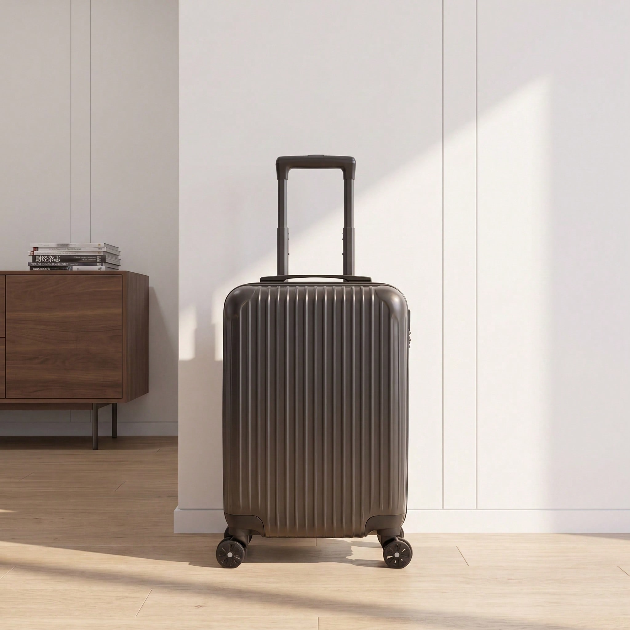 Spinner Wheel Rolling Suitcase 20 Inch - กระเป๋าเดินทางแบบแข็ง ทำจากวัสดุ ABS ขนาด 20 นิ้ว