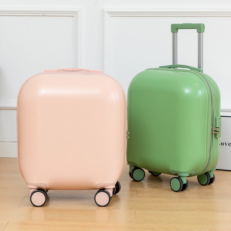 Cabin Size Lightweight Travel Trolley - กระเป๋าเดินทางขนาด 20 นิ้ว สีลูกกวาด น้ำหนักเบา ล้อหมุนเงียบ