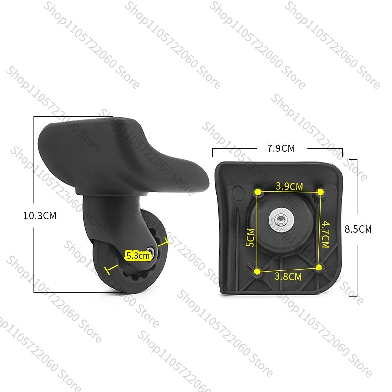 Silent Replacement Luggage Wheels - สำหรับ BW042 # ล้อกระเป๋าเดินทางสำรองสำหรับกระเป๋าเดินทาง Diplomat แบบหมุนเงียบ