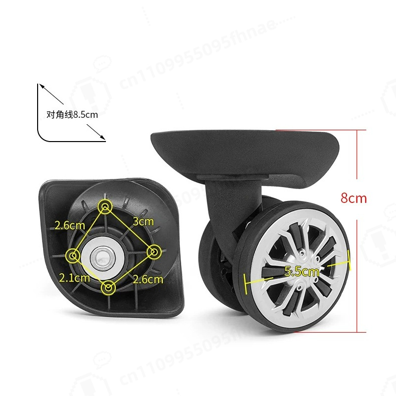 สำหรับล้อหมุนสำรองรุ่น HLA-857 - Silent Replacement Luggage Wheels บทวิจารณ์และราคา