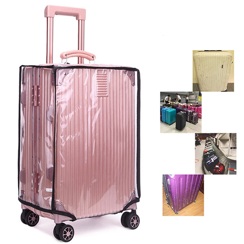 กระเป๋าอุปกรณ์ป้องกันฝาครอบพีว - Luggage Protective Cover Transparent บทวิจารณ์และราคา