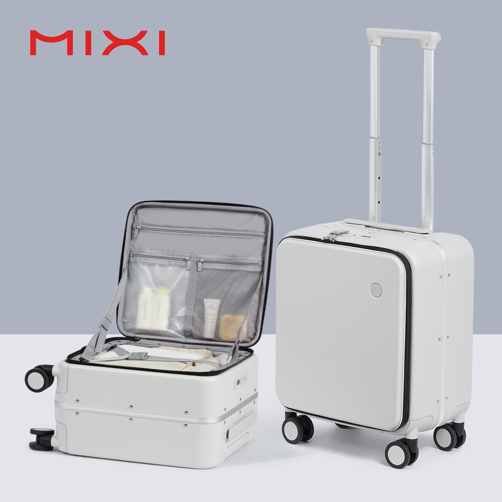 กระเป๋าเดินทางแบบแข็ง Mixi ขนา - Aluminum Frame Carry On Luggage บทวิจารณ์และราคา
