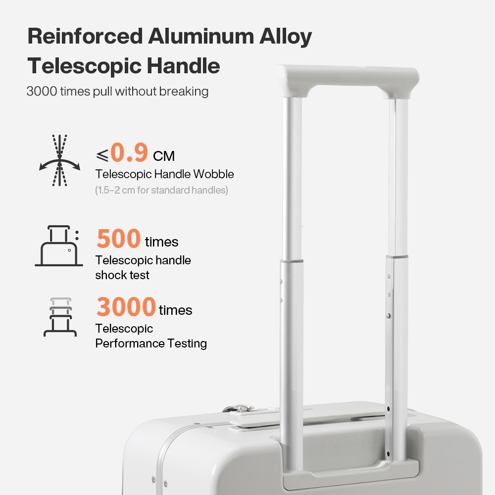 กระเป๋าเดินทางแบบแข็ง Mixi ขนา - Aluminum Frame Carry On Luggage บทวิจารณ์และราคา