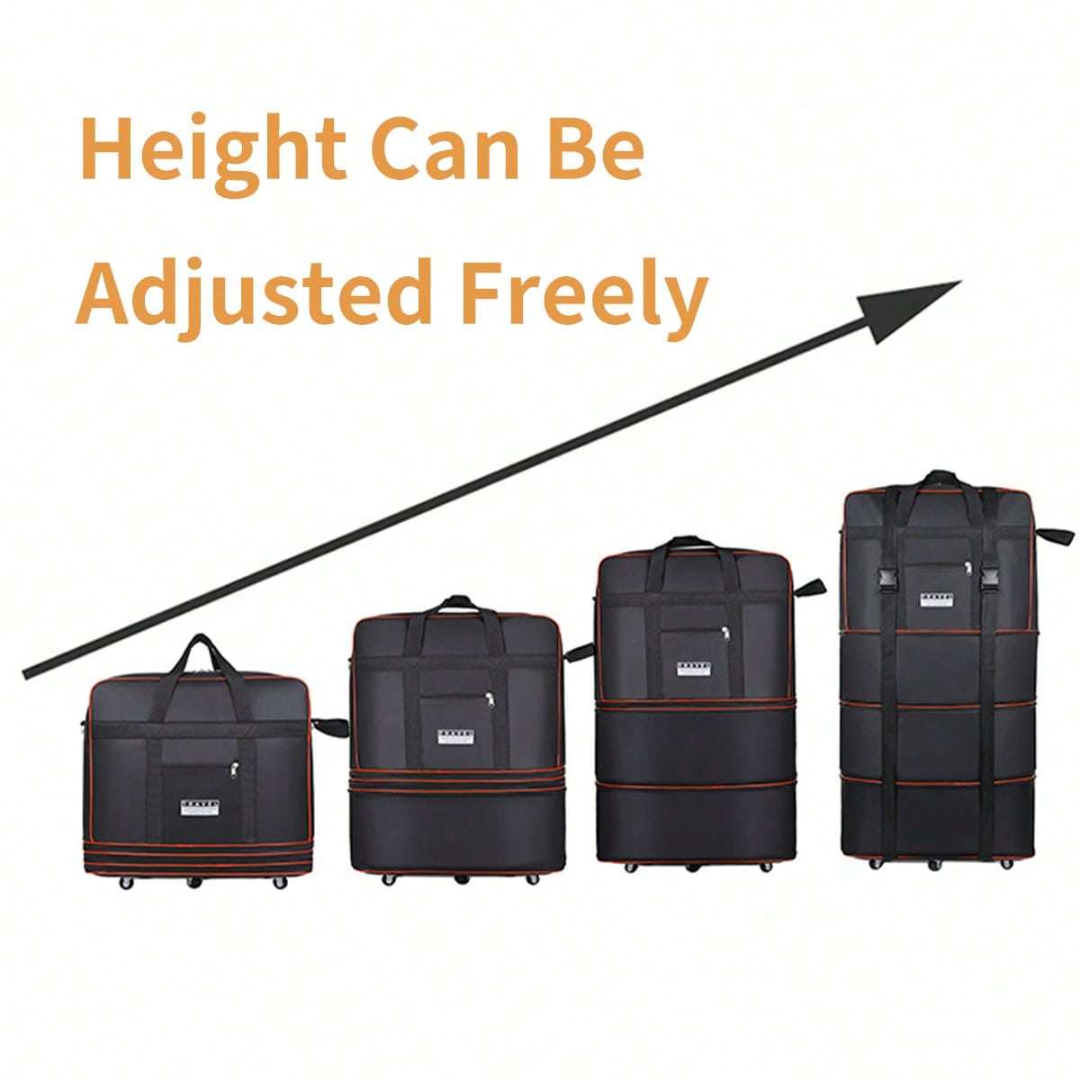 กระเป๋าเดินทางแบบมีล้อที่สามาร - Foldable Rolling Luggage Bag บทวิจารณ์และราคา