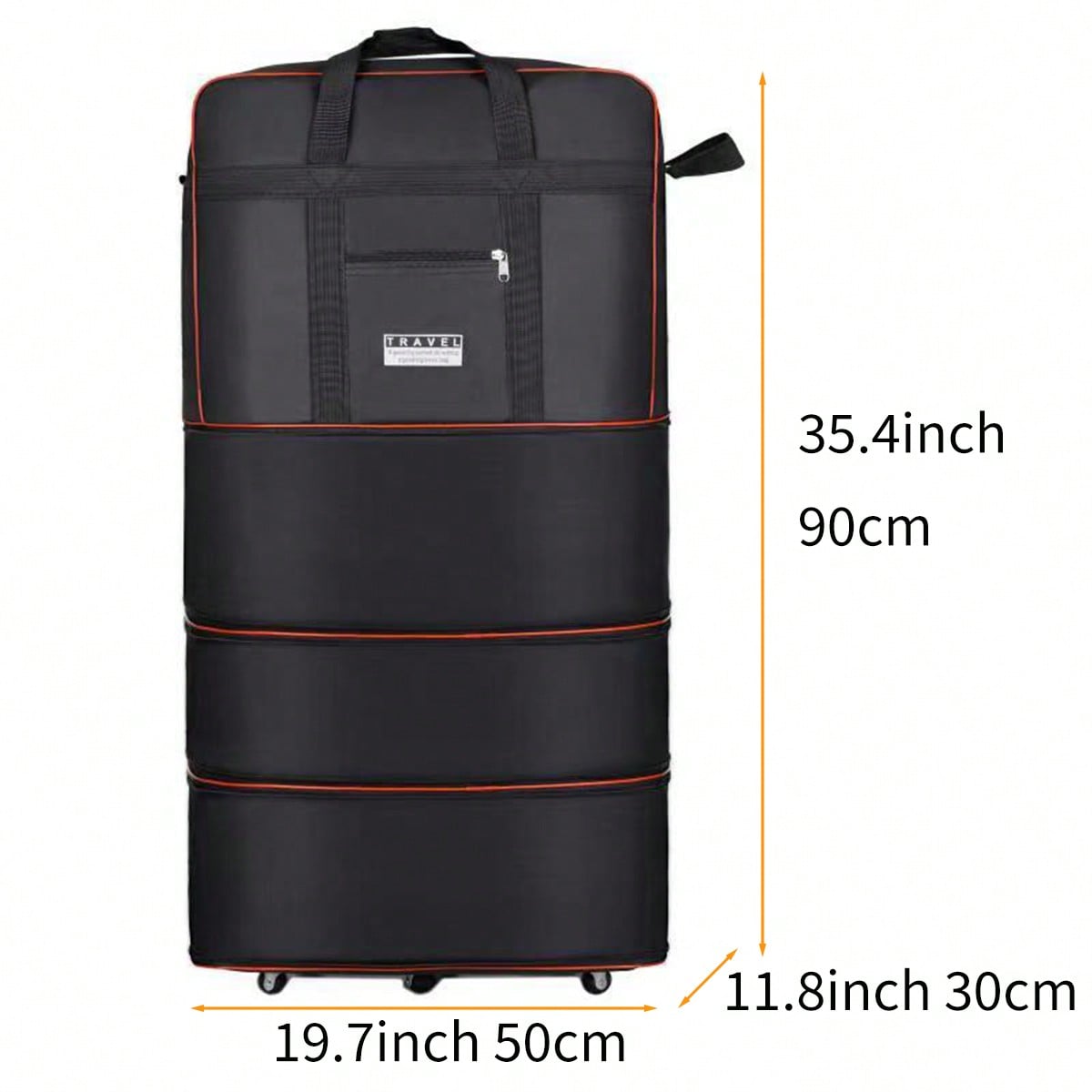 กระเป๋าเดินทางแบบมีล้อที่สามาร - Foldable Rolling Luggage Bag บทวิจารณ์และราคา
