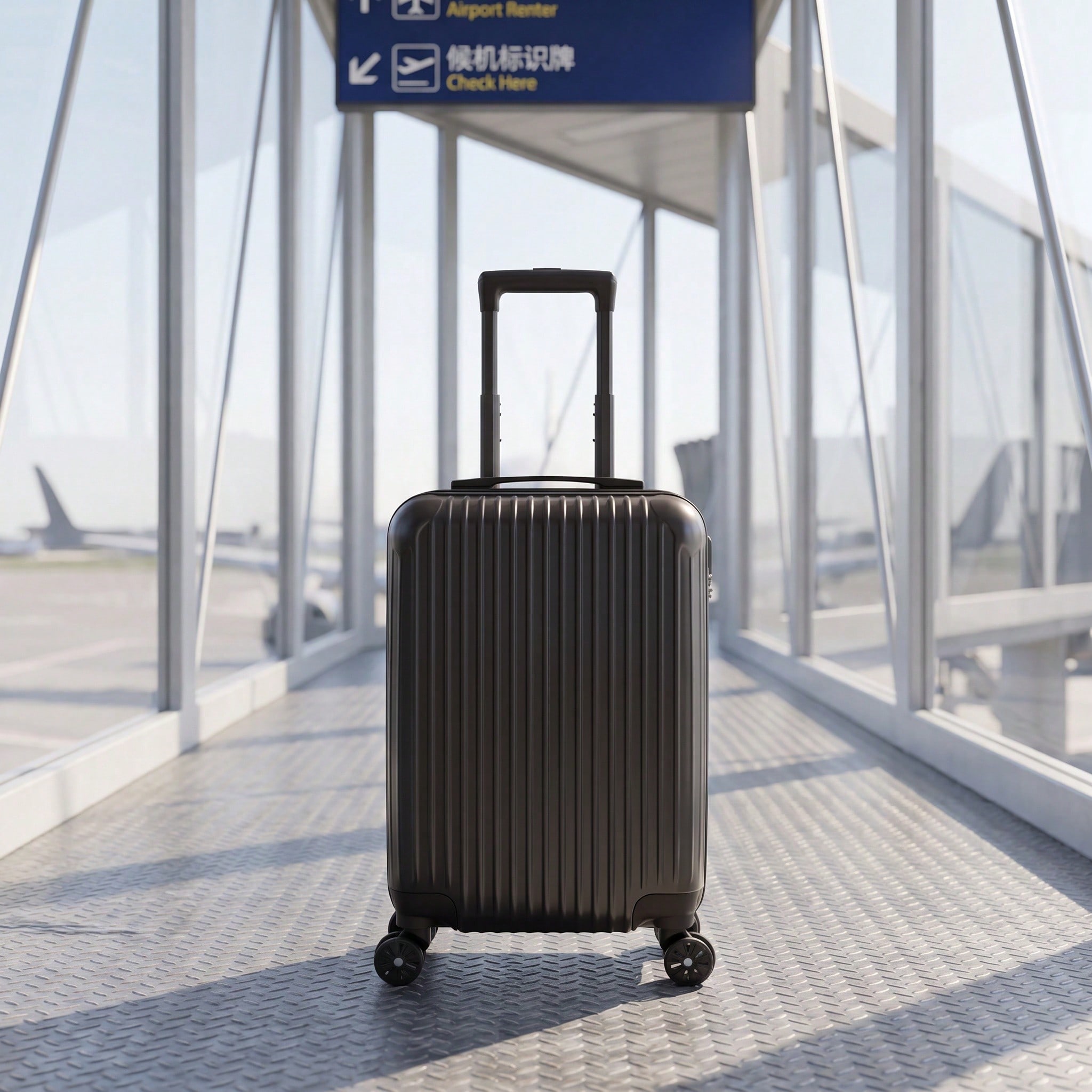 กระเป๋าเดินทางแบบแข็งขนาด 20 น - Cabin Size Lightweight Travel Trolley บทวิจารณ์และราคา