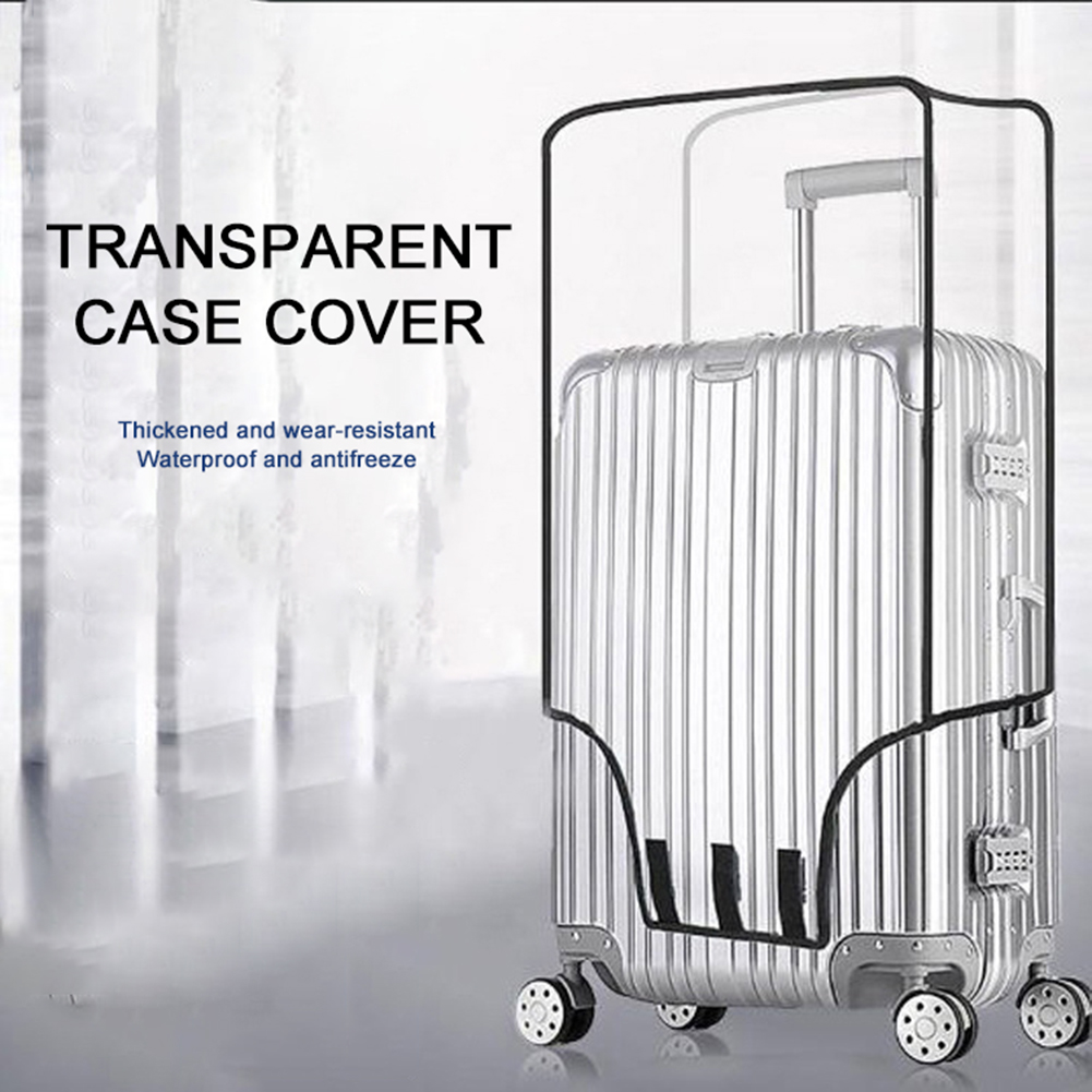 กระเป๋าเดินทางฝาครอบป้องกันกัน - Luggage Protective Cover Transparent บทวิจารณ์และราคา