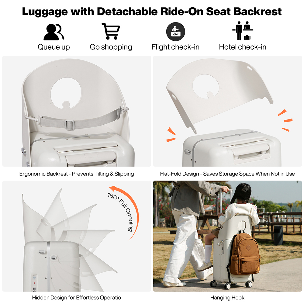กระเป๋าเดินทางเด็ก Mixi ดีไซน์ - Foldable Rolling Luggage Bag บทวิจารณ์และราคา