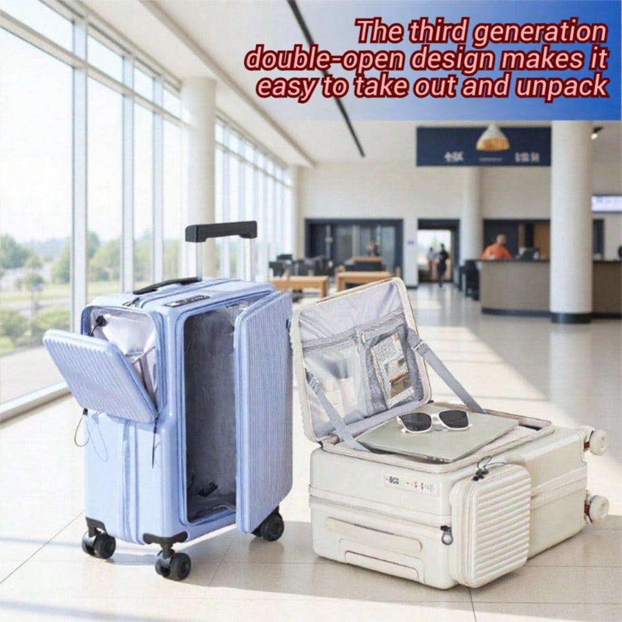 กระเป๋าเดินทางแบบแข็งขนาด 20 น - Spinner Wheel Rolling Suitcase 20 Inch บทวิจารณ์และราคา