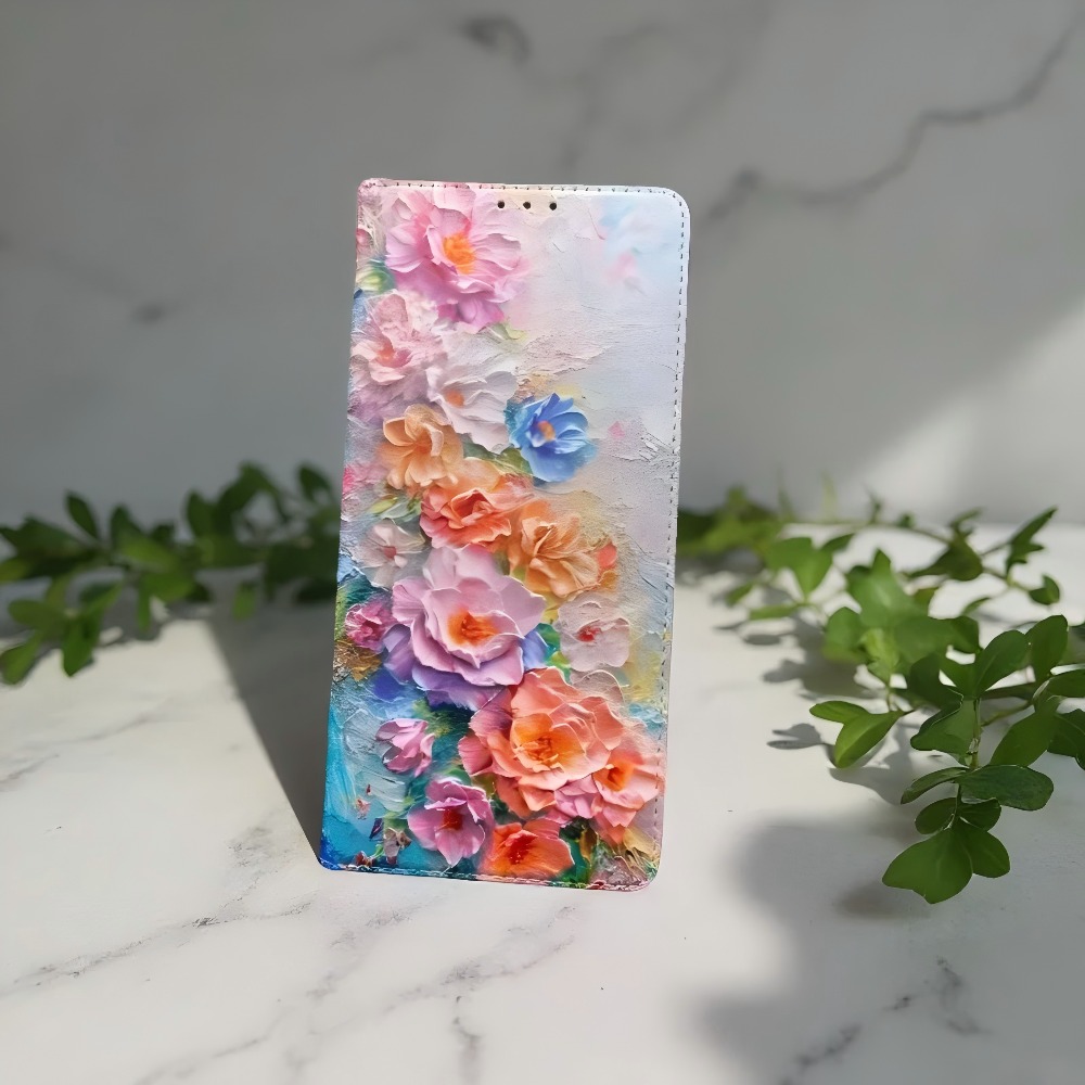 เคสหนังแบบพับแม่เหล็กพร้อมลายพ - Wallets บทวิจารณ์และราคา
