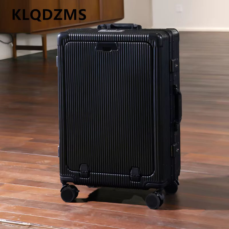 KLQDZMS กระเป๋าเดินทางขนาด 20  - Front Opening Laptop Luggage 24 Inch บทวิจารณ์และราคา