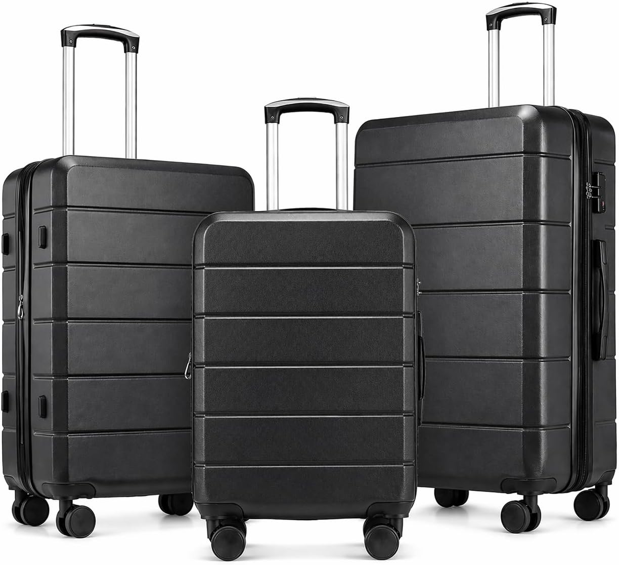 ชุดกระเป๋าเดินทางแบบแข็งที่ขยา - Expandable Hard Shell Luggage Set บทวิจารณ์และราคา