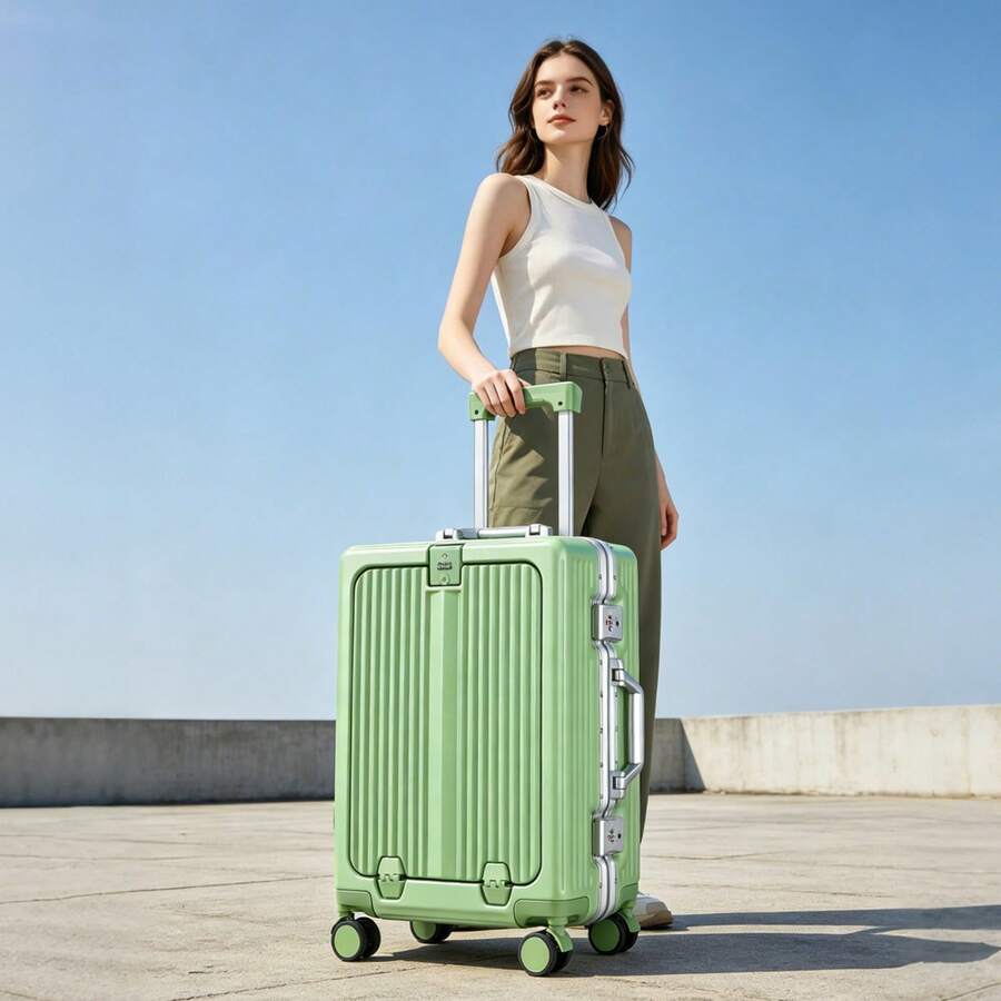 กระเป๋าเดินทาง Tidal Flash ขนา - Front Opening Laptop Luggage 24 Inch บทวิจารณ์และราคา