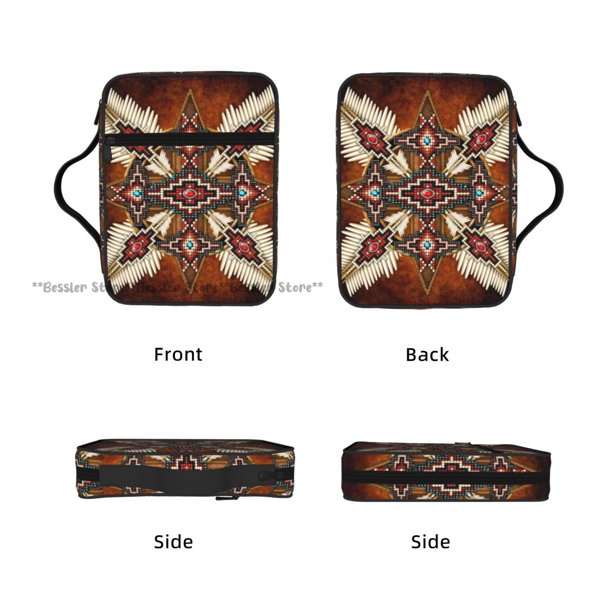 กระเป๋าใส่พระคัมภีร์ลายชนพื้นเ - Handbags บทวิจารณ์และราคา
