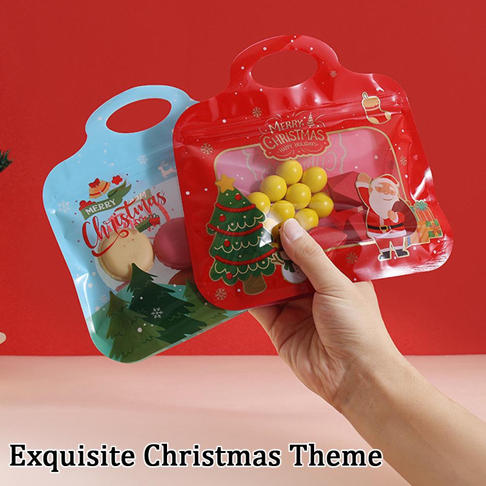 10-50 ชิ้น ถุงซิปล็อคคริสต์มาส - Handbags บทวิจารณ์และราคา