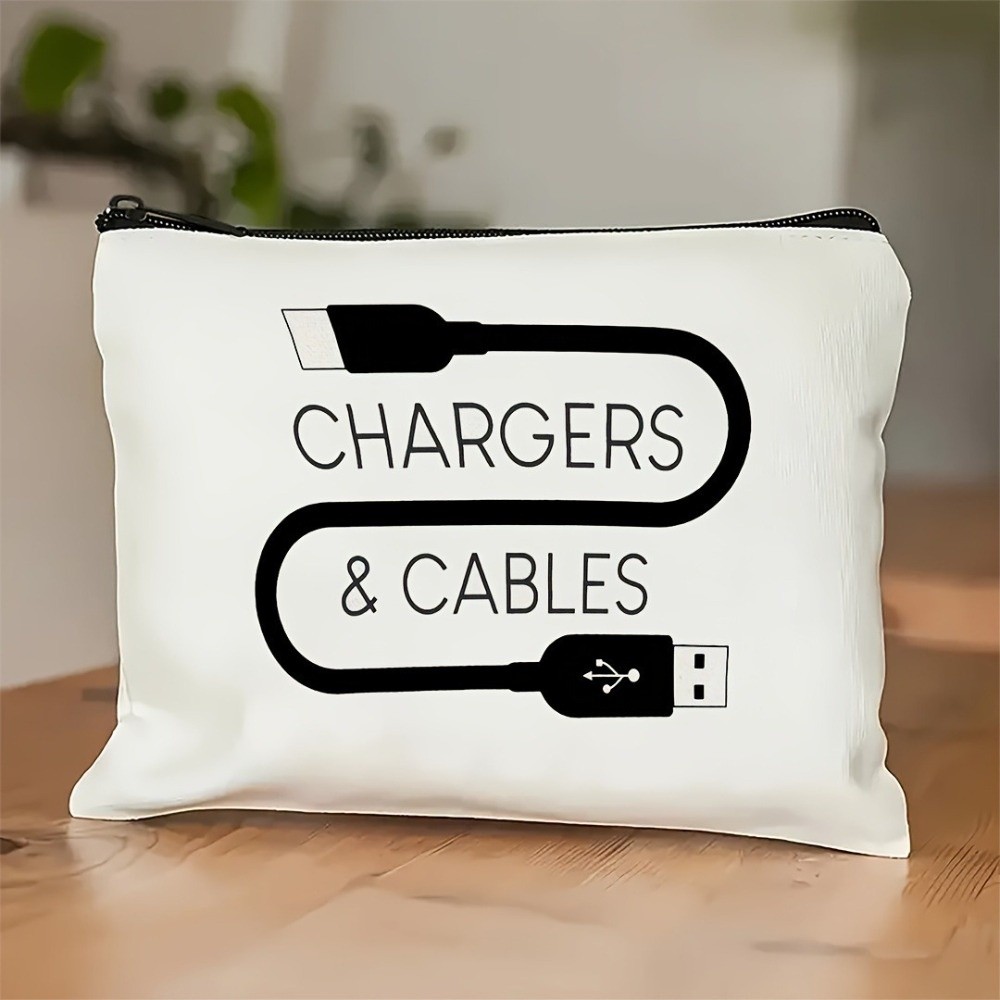 กระเป๋าเก็บสายชาร์จผ้าแคนวาสลา - Cosmetic Bags บทวิจารณ์และราคา