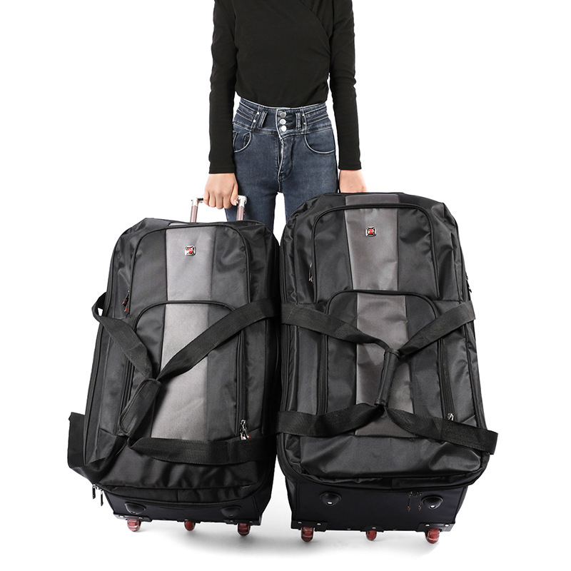 28/32 นิ้วขนาดใหญ่ความจุ Rolli - Foldable Rolling Luggage Bag บทวิจารณ์และราคา